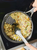 Circulon grey nonstick saucepan set with ScratchDefense - British product