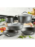 Circulon grey nonstick cookware set with scratch defense, 5 pieces - British product