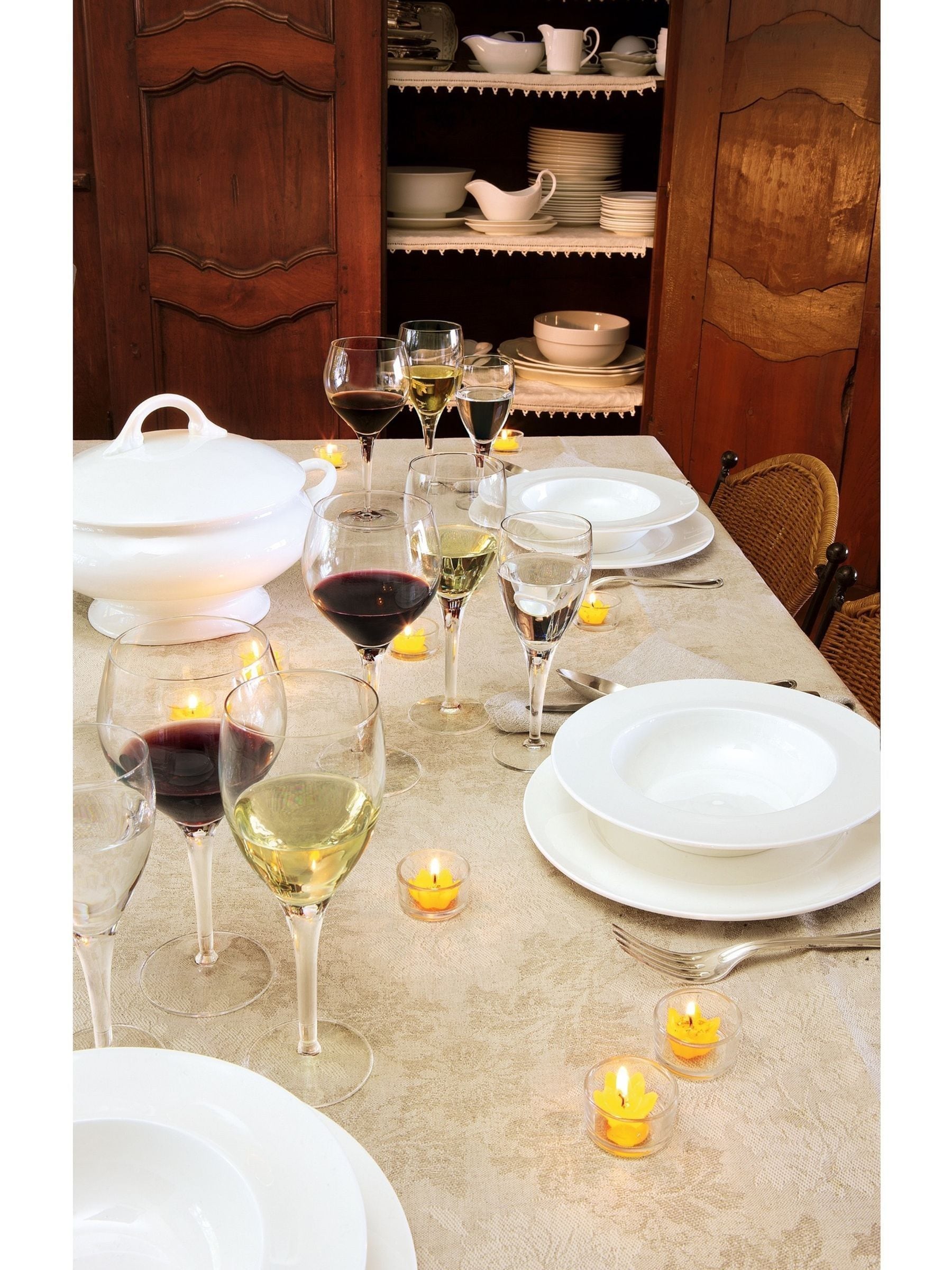 Luigi Bormioli Set of 4 Grey Michelangelo Masterpiece Wine Glasses