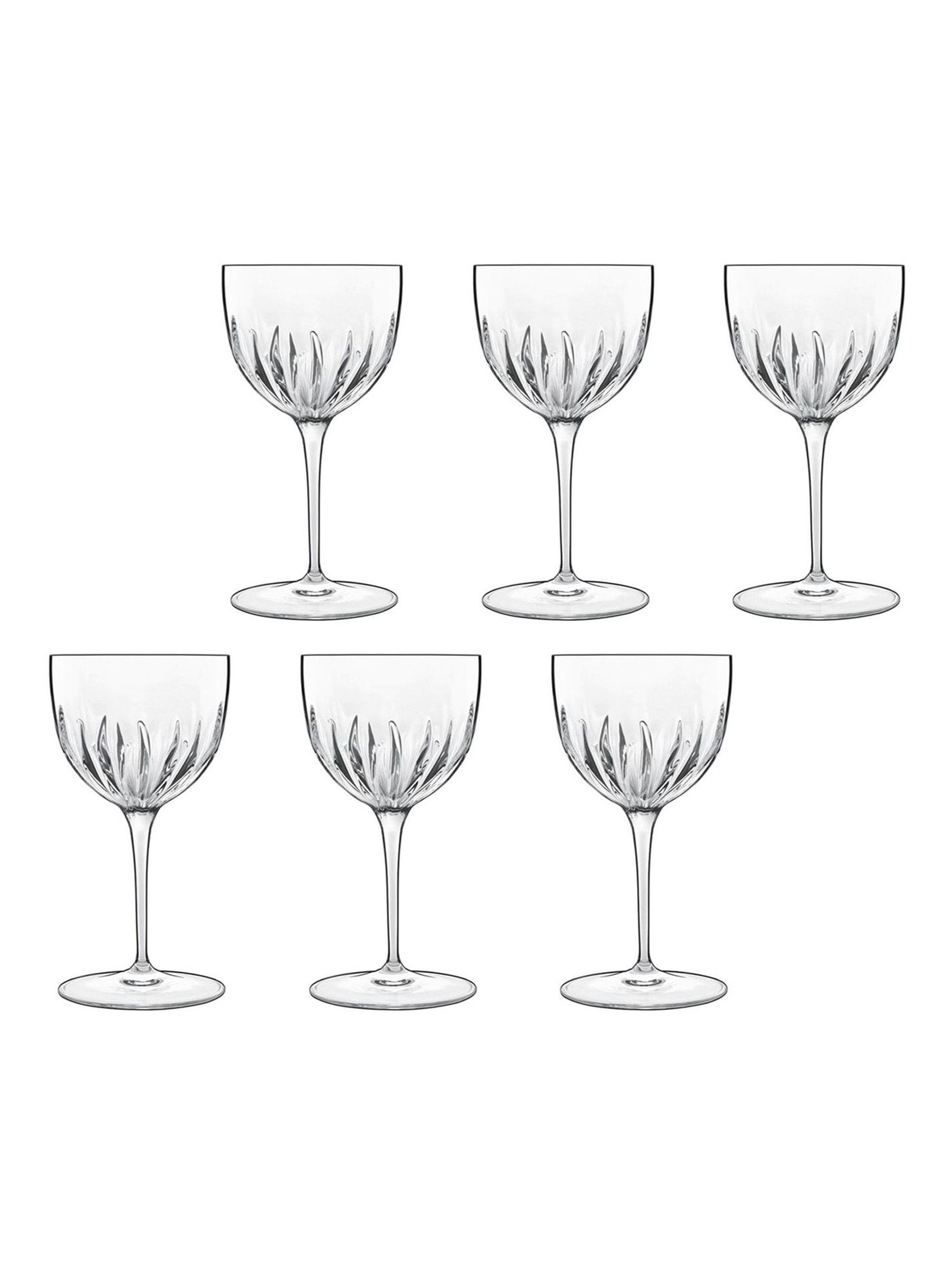 Luigi Bormioli Grey Mixology Nick & Nora Glasses 150ml, imported from the UK