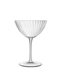 Luigi Bormioli Grey Optica martini glasses set of 4, UK version
