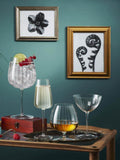 Luigi Bormioli Grey Optica martini glasses set of 4, UK version