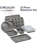 Circulon Grey Momentum 10 piece baking set - British product