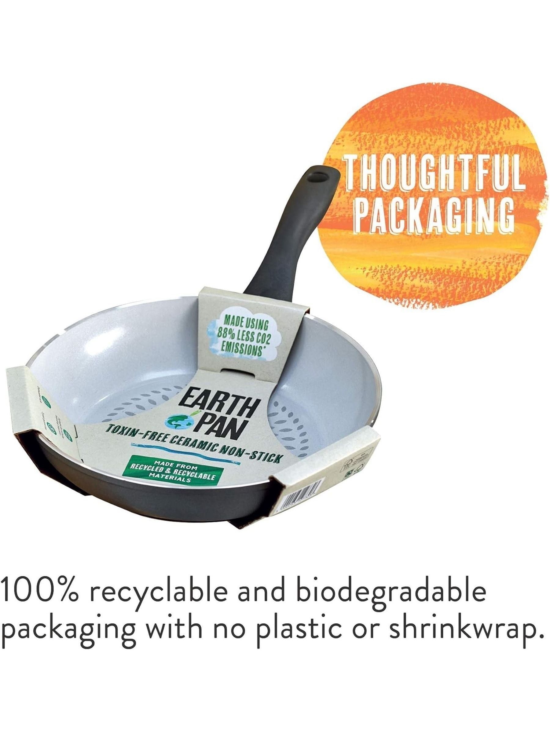 Prestige Grey Earthpan 28cm ceramic fry pan, imported from the UK