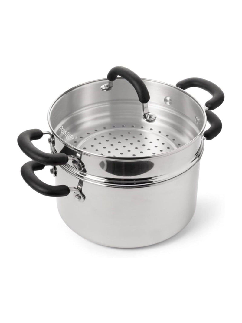 Prestige stockpot steamer pan 24cm stainless steel (British brand)