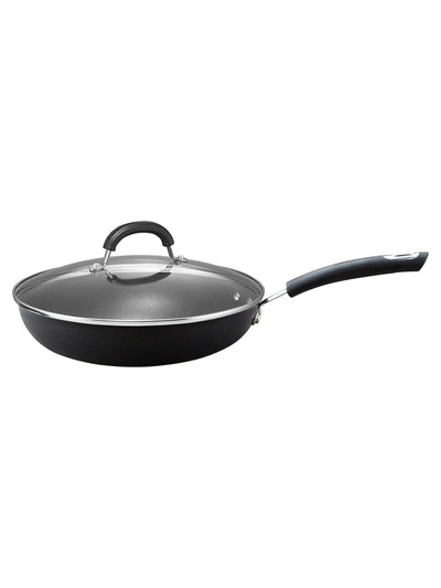 Next Circulon Grey Total Hard Anodised 30cm Stekepanne med glasslokk - Kjøp online på McGrocer