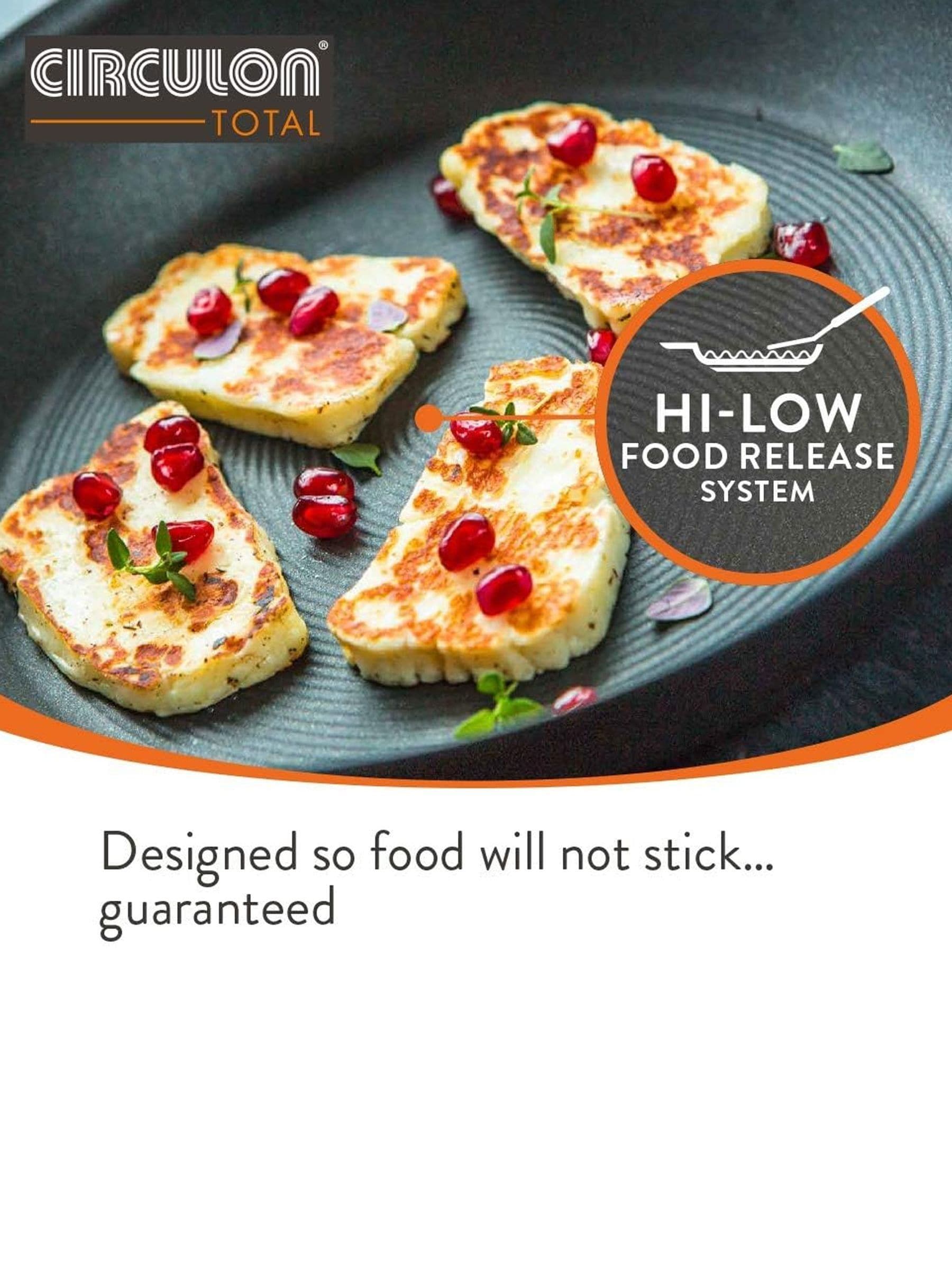 Circulon Grey Total Hard Anodised 30cm frying pan - British product