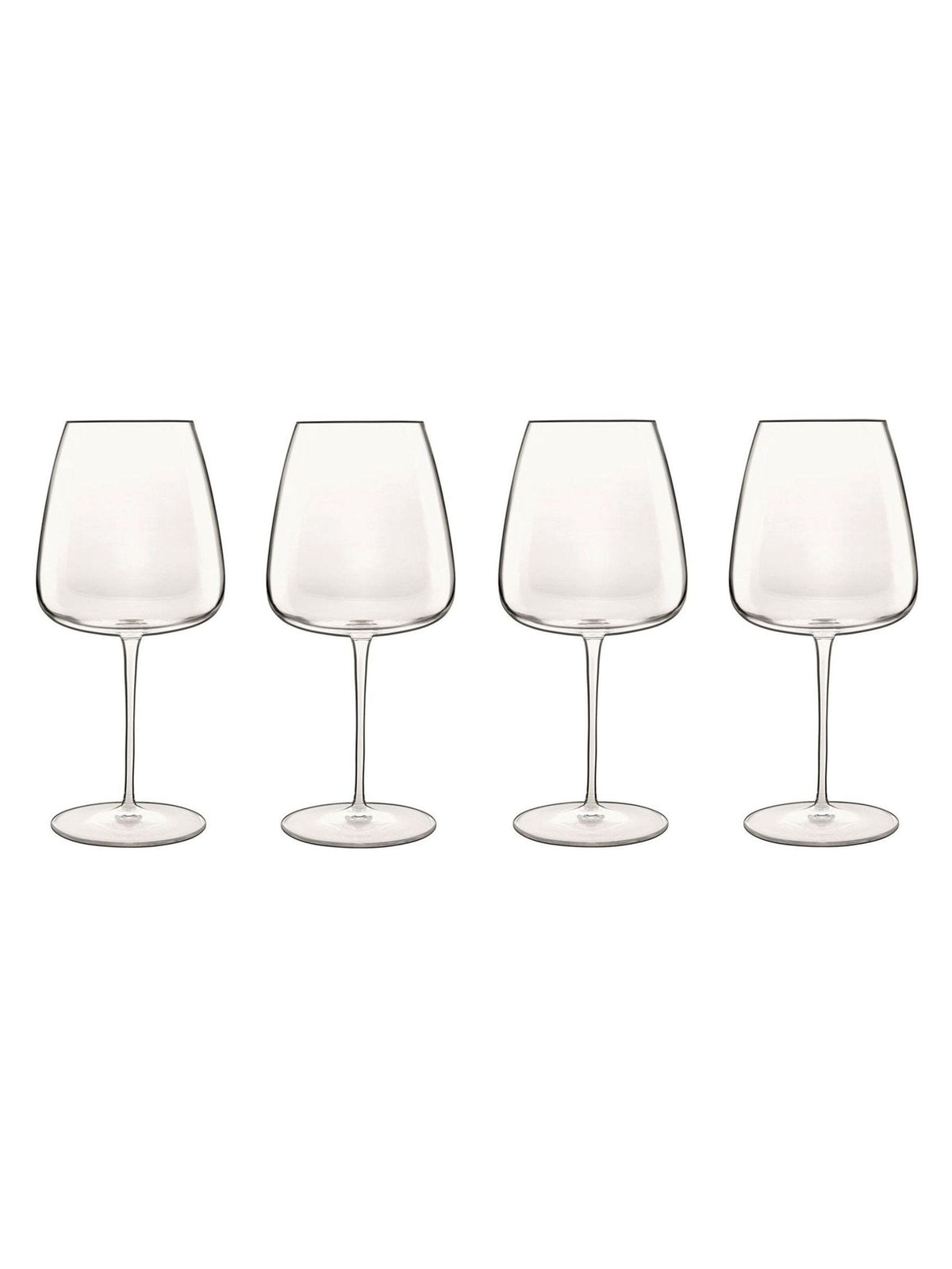 Luigi Bormioli Talismano red wine glasses set of 4 (British brand)