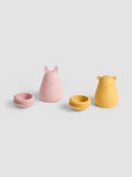 JoJo Maman Bébé silicone bath toy with bear and bunny characters, UK version
