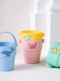 JoJo Maman Bébé silicone bath buckets set of 4, imported from the UK
