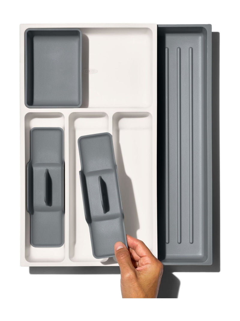 OXO Good Grips expandable utensil drawer organizer - British product