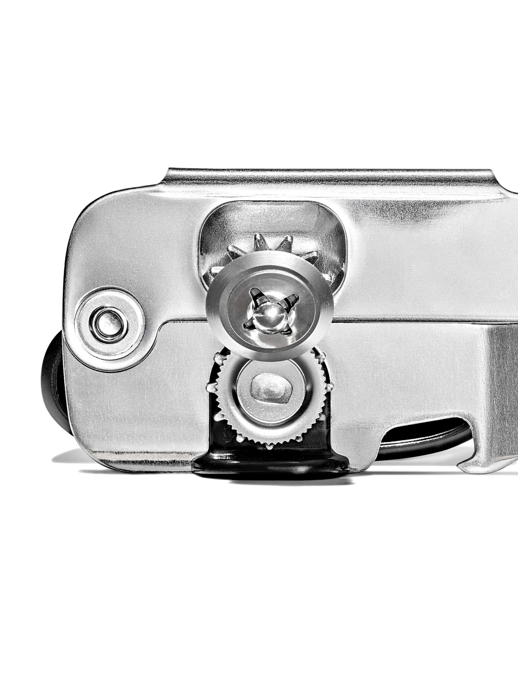 OXO steel can opener with bottle opener - British product