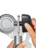 OXO steel can opener with bottle opener - British product