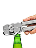 OXO steel can opener with bottle opener - British product