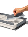 OXO silver expandable drawer organizer large, UK version