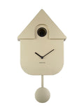 Karlsson Metallic Gold Modern Cuckoo Wall Clock, UK version