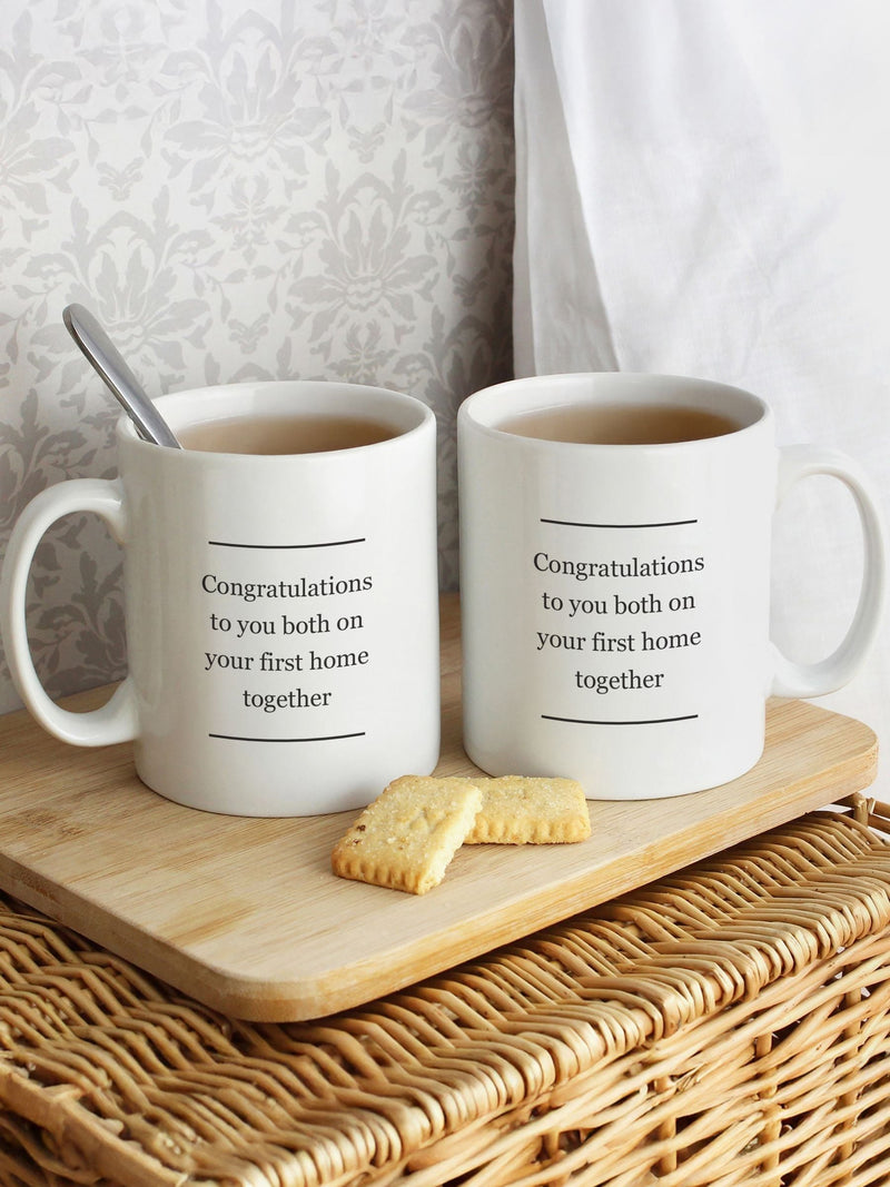 PMC personalised ladyship and lordship ceramic mug set, imported from the UK