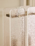 Lipsy crackle glass table lamp champagne gold (British brand)
