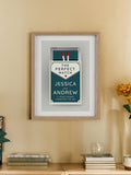 PMC The Perfect Match oak framed print imported from the UK