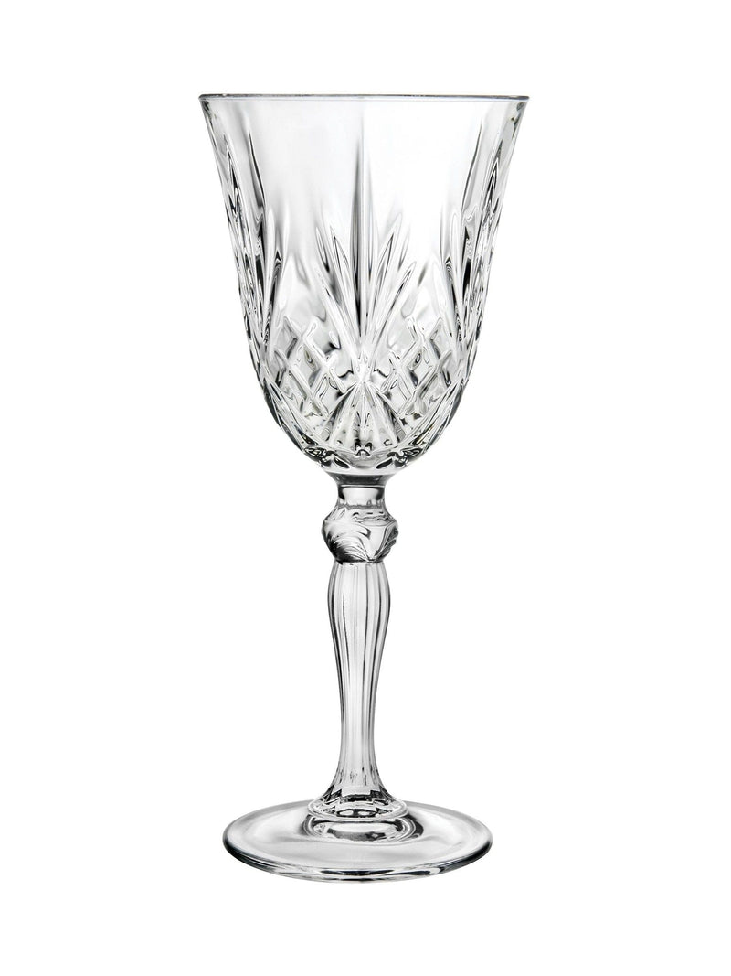 RCR Melodia clear wine glasses set of 6 21cl - British product