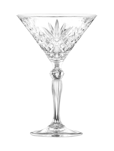 Next RCR Clear Melodia Martini Glasses Set of 6 21cl- Buy online at McGrocer