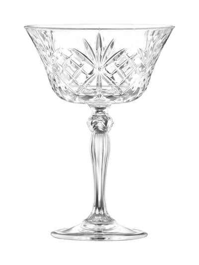 Next RCR Clear Melodia Coupe Glasses Set of 6 26cl- Buy online at McGrocer