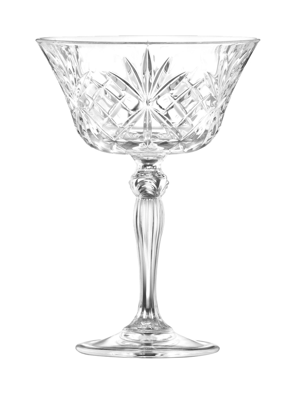 RCR Melodia coupe glasses set of 6 26cl, UK version