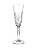 RCR Clear Melodia goblet glasses set of 6, imported from the UK