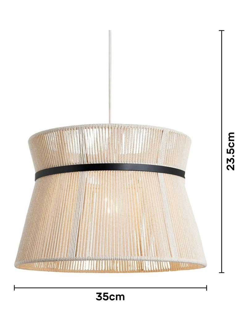 BHS string bound double easyfit ceiling light, UK version
