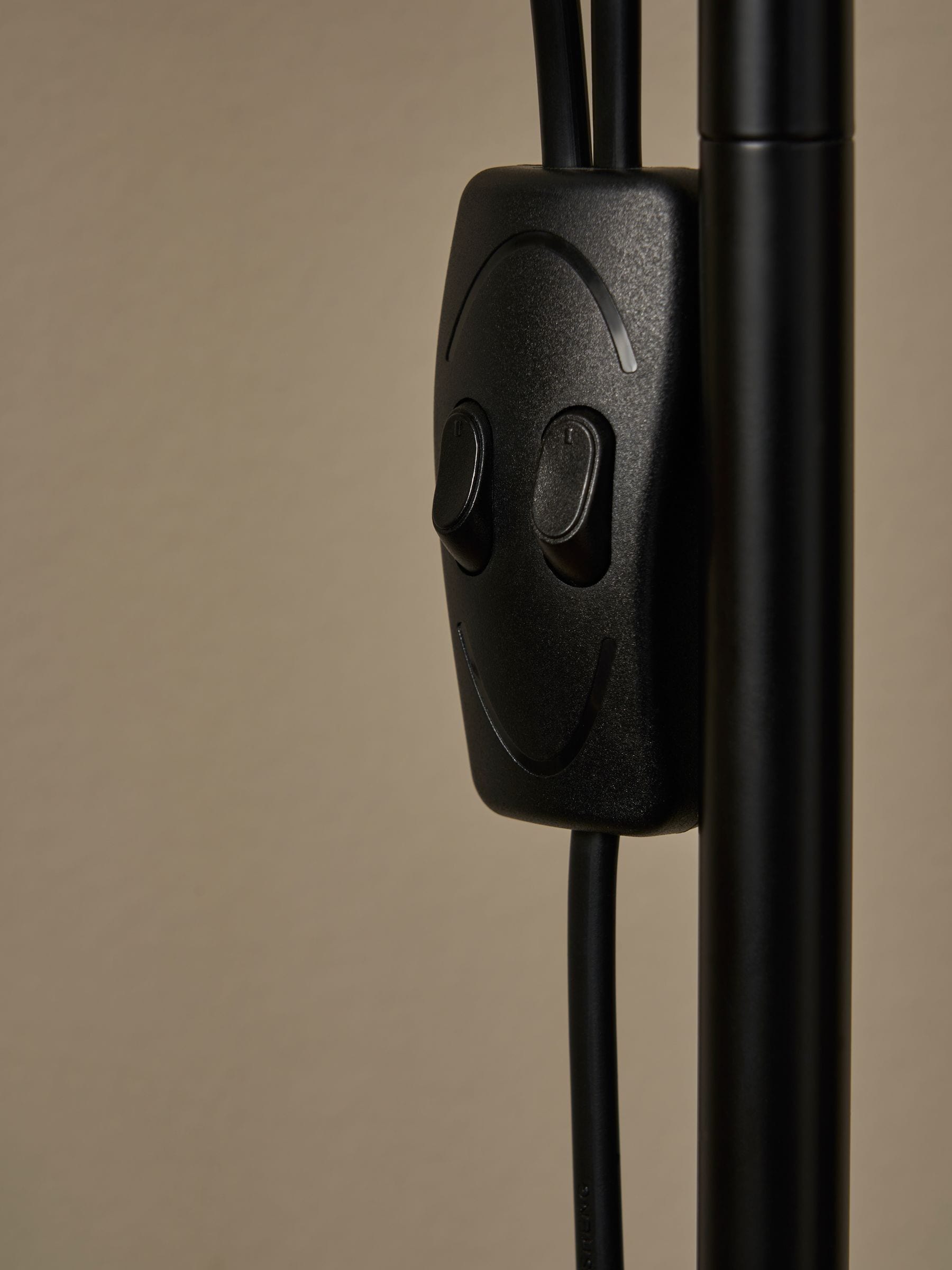 BHS Black Mother & Child Floor Lamp, UK version