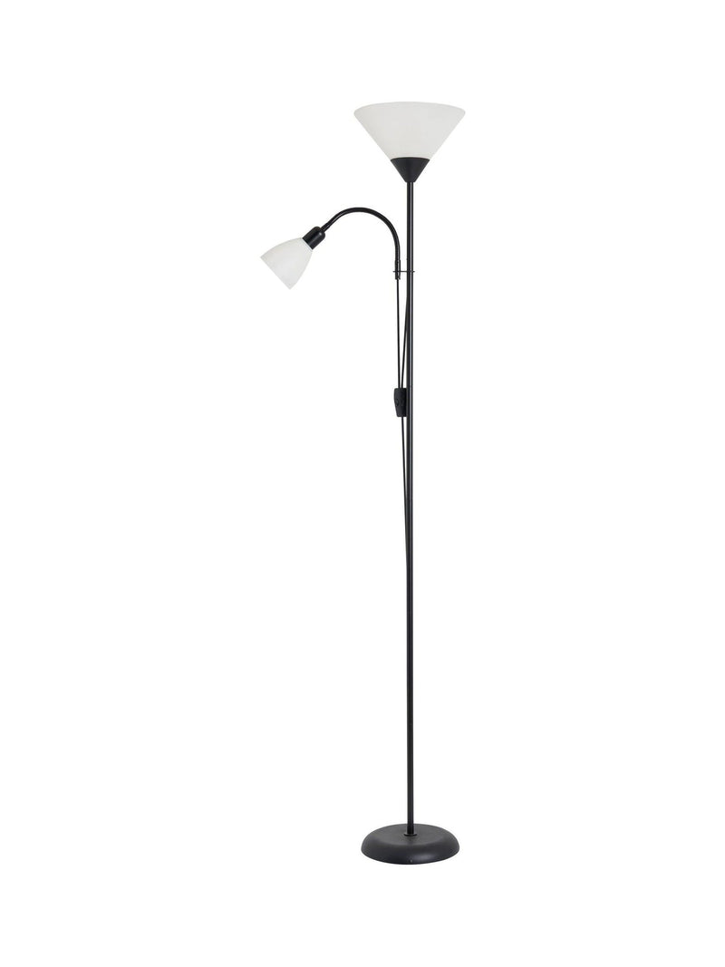 BHS Black Mother & Child Floor Lamp, UK version