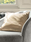 Laura Ashley gold antique Nigella cushion 50x50cm, UK version