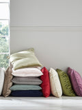 Laura Ashley cushion Red Cranberry Nigella 50cm, UK version