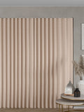 Next natural pink cotton made to measure curtains (British brand)