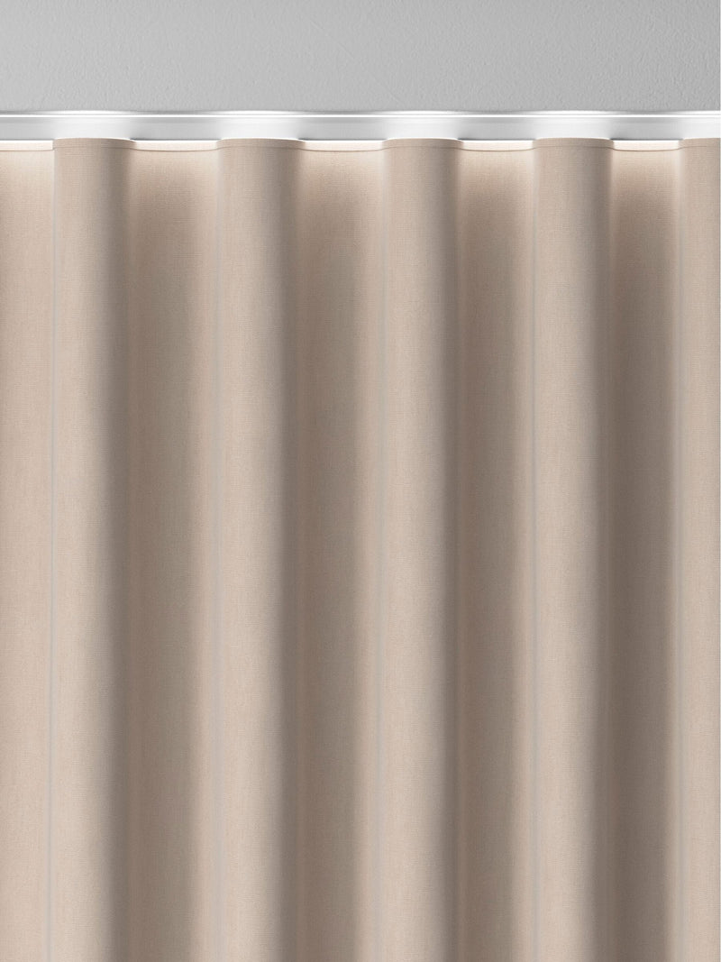 Next natural pink cotton made to measure curtains (British brand)