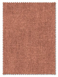 Touch of Linen rust brown Roman blind custom made to measure (British brand)
