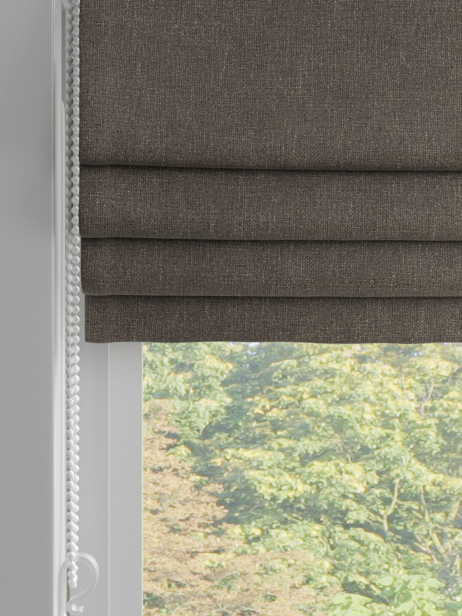 Next Soft Touch Chenille roman blind - British product