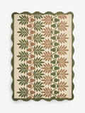 Nina Campbell Green Holland Park wool tufted rug, UK version