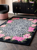 Rockett St George Leopard Love Tufted Rug, imported from the UK