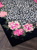 Rockett St George Leopard Love Tufted Rug, imported from the UK