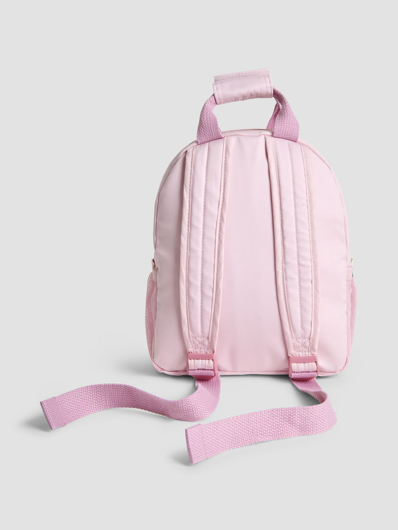 JoJo Maman Bébé pink bunny character backpack, imported from the UK