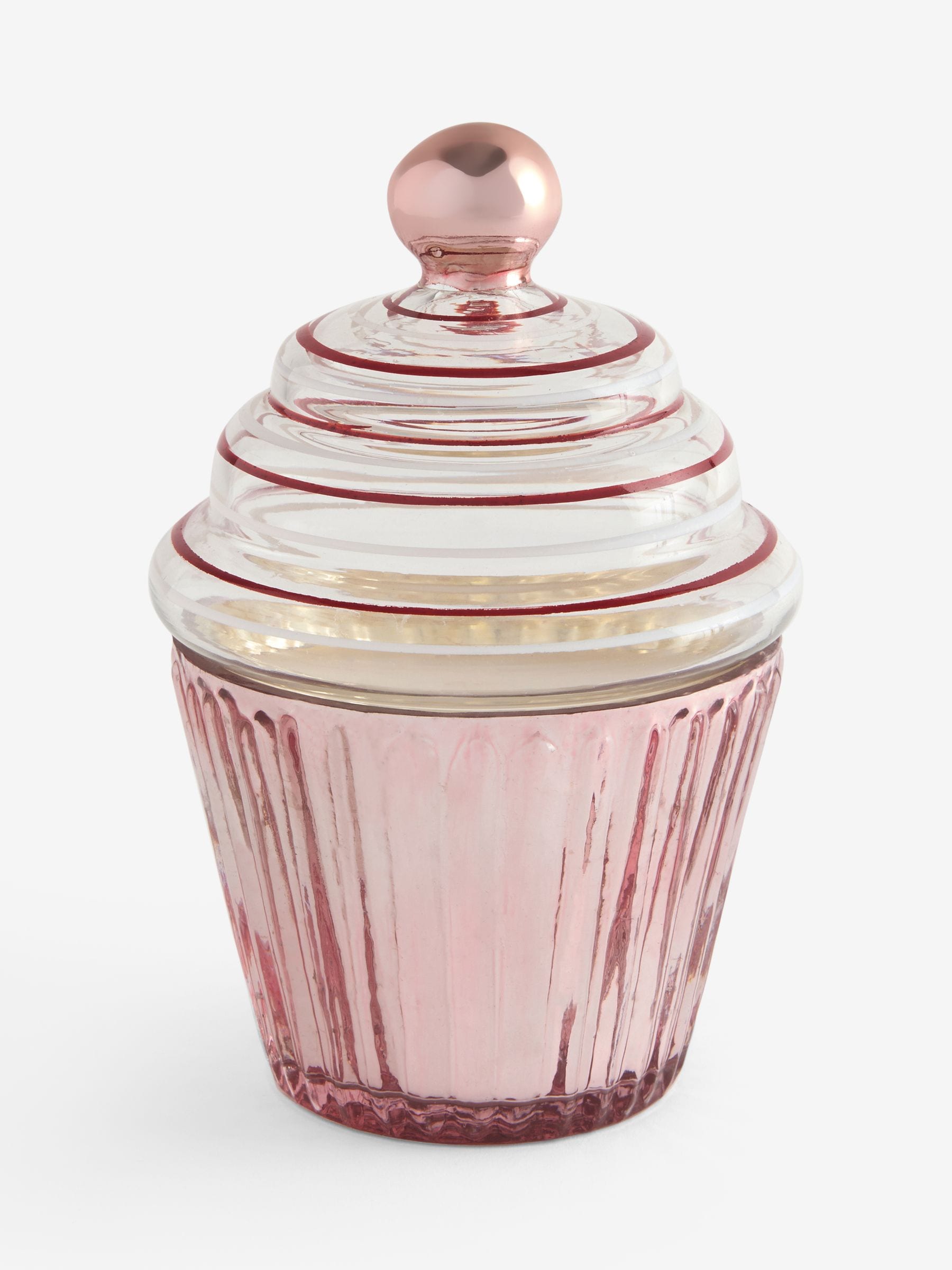 Vanilla cocoa bean birthday cupcake candle, imported from the UK