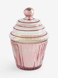 Vanilla cocoa bean birthday cupcake candle, imported from the UK