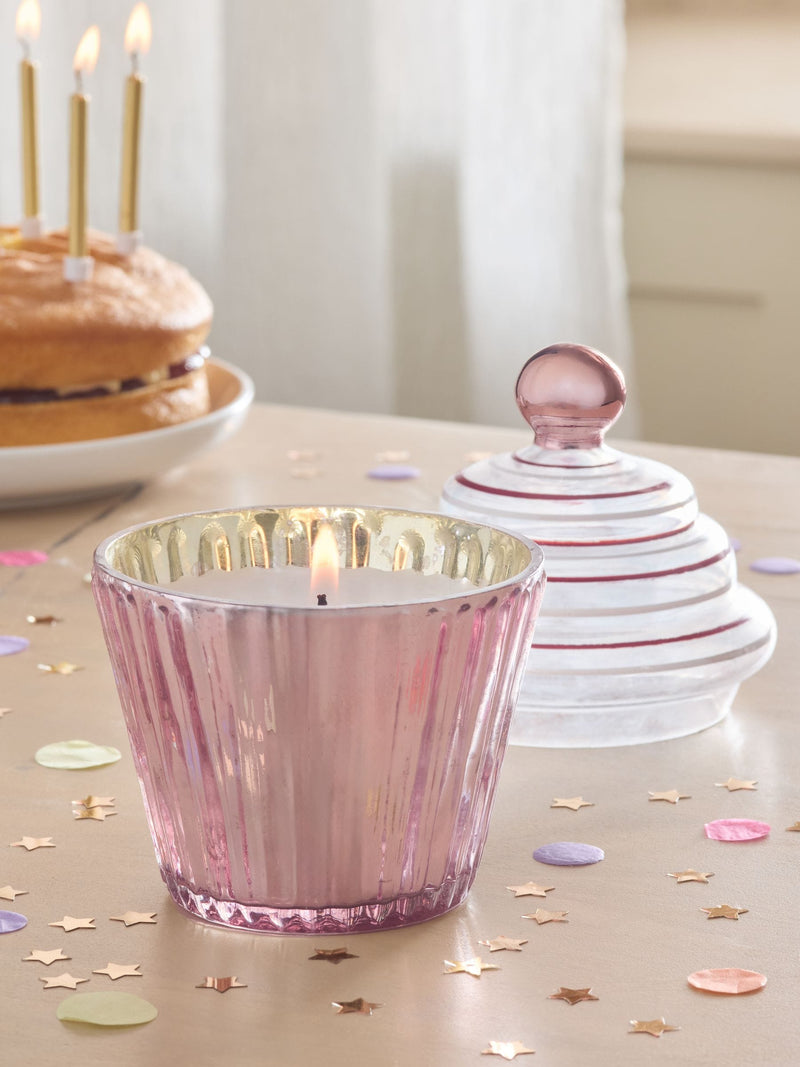 Vanilla & Cocoa Bean Birthday Cupcake Candle