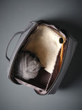 Fold Out Faux Leather Wash Bag
