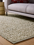 MADE.COM grey Claude boucle wool rug - British product