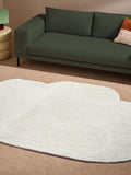 MADE.COM Natural Casey Wool Tufted Rug