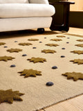MADE.COM Natural Kosmic wool tufted rug - British product