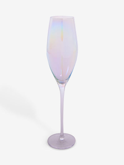 Neste Iridescent Vienna Krystall Champagneglass Sett med 4 Krystallglass - Kjøp online hos McGrocer