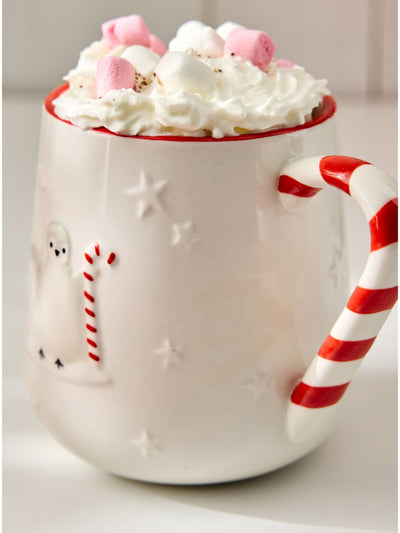 Natural Christmas Penguin Mug